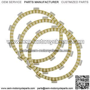 Clutch Friction Plates for Kawasaki Ninja 400 EX400 ABS 2018 - 2021 / 13088-0593 (Fits: Kawasaki)