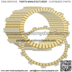 Clutch Friction Plates for Kawasaki Ninja ZX-12R ZX1200A 2000 2001 (Fits: Kawasaki)
