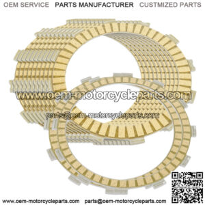Clutch Friction Plates for Kawasaki Ninja ZX-12R ZX1200B 2002 2003 2004 2005 (Fits: Kawasaki)