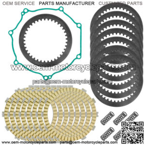 Clutch Friction Steel Plates Spring and Gasket Kit for Kawasaki KX450F 2006-2008 (Fits: Kawasaki)
