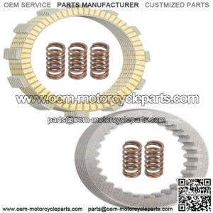 Clutch Friction And Steel Plates Kit for Kawasaki W650 EJ650A 2000 2001 2002 (Fits: Kawasaki)