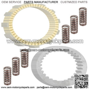 Clutch Friction And Steel Plates Kit for Kawasaki ZX1100E GPZ1100 1995-1997 (Fits: Kawasaki)