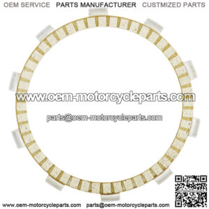 Clutch Friction Plate for Kawasaki Ninja 400 EX400 ABS 2018-2021 / 13088-0593 (Fits: Kawasaki)