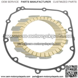 Clutch Friction Plates And Gasket for Kawasaki Versys 1000 KLZ1000B LT 2015-2019 (Fits: Kawasaki)
