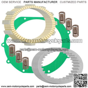 Clutch Friction Plates And Gasket Kit for Kawasaki KZ1000E Shaft 1979 1980 (Fits: Kawasaki)