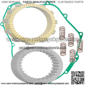 Clutch Friction Plates And Gasket Kit for Kawasaki Versys 650 KLE650 2007-2020 (Fits: Kawasaki)