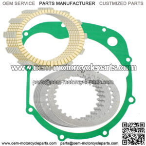 Clutch Friction Plates And Gasket Kit for Kawasaki ZR550B Zephyr 550 1990-1993 (Fits: Kawasaki)