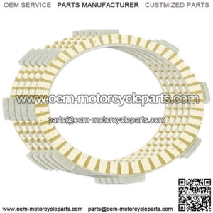 Clutch Friction Plates for Kawasaki Bayou 185 KLF185A 1986 1987 1988 (Fits: Kawasaki)