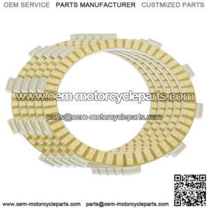 Clutch Friction Plates for Kawasaki Bayou 250 KLF250A 2003-2011 (Fits: Kawasaki)