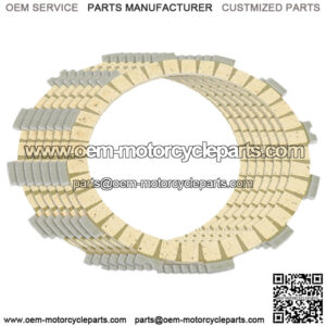 Clutch Friction Plates for Kawasaki KLT200 1981 1982 1983 (Fits: Kawasaki)