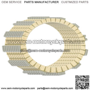 Clutch Friction Plates for Kawasaki ZR1000A ZR1000B Z1000 2003-2009 (Fits: Kawasaki)