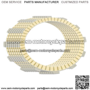 Clutch Friction Plates for Kawasaki ZX750E Gpz750 Turbo 1984 1985 (Fits: Kawasaki)