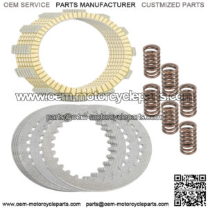 Clutch Friction Plates Kit for Kawasaki Eliminator 600 ZL600 1986 1987 (Fits: Kawasaki)