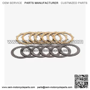 Clutch Plates (Set) for Loncin LX500-K,Voge 500DSX Euro 5 LX500-K-E5 CMPO Black