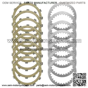 Clutch Friction and Steel Plates for Suzuki RM250 1996-2005