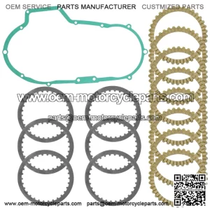 Clutch Plates Gasket Kit for Harley Davidson Sportster 883 XL883 XLH883 1991-03
