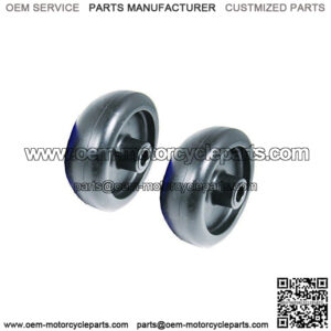 210-243 2pk Oem Plastic Deck Wheels Compatible with John Deere Lawn Mowers