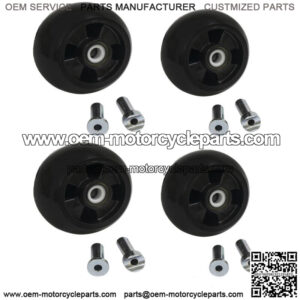 4PK Deck Wheel Kit Fits John Deere 48" 54" 60" 72" Deck Lawn Mowers AM125172