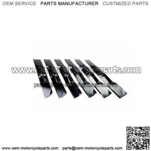 Set Of 6 Lawn Mower Blades Replaces John Deere M143520 18 7/8"X .80