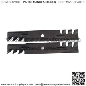 (2) 6496 Mower Blades for John Deere AM31100, 46" 47" 48" Deck