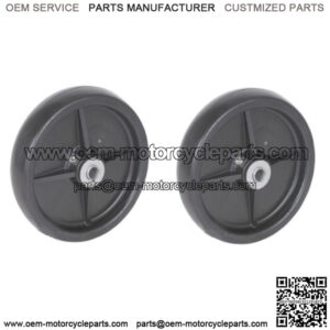 AM107561 Two 8"x2" Deck Wheels For 50"/60"/72" Fits John Deere Decks