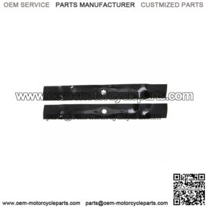 2 Pack of Mulching Blades for John Deere AM137333, GX22151, GY20850