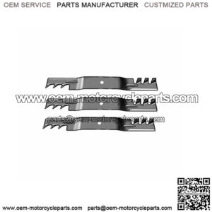 3 Pack Lawn Mower Blades Fits John Deere M128485