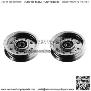 2 Idler Pulleys Fits John Deere AM37249 AM107468 AM35862 or AM37442