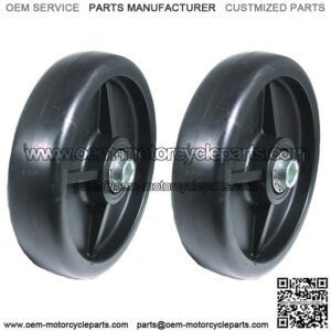 Two (2) New Mower Deck Wheel Fits John Deere Replaces AM107560