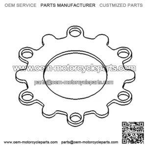 R95211 Transmission Plate Replacement for 6810 6910 7600 7610 7700 Tractors