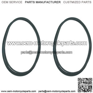 Set of 2 Belts 954-04240 Fits Cub Cadet LTX1050 LTX1050VT SLTX1050 w 50" Deck