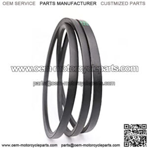 Deck & Drive Belt Combo Fits Toro Titan ZX6000 MX6000 Zero Turn Riding Mowers