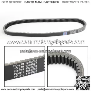 Drive Belt for John Deere Gator TX/TH 675cc 854cc 2017-2018 M-Gator 2017