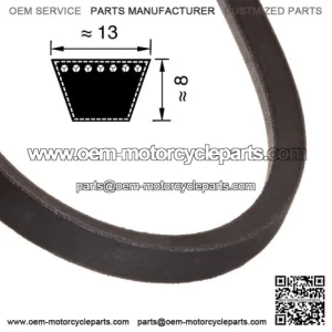 V-Belt for Husqvarna Rider R11C R13C R15C R16C R215 R216 R316 R318 intermediate wheel / deck