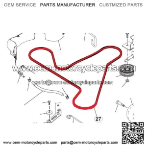 HQV 163T V-belt