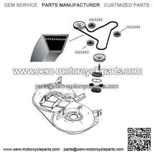 Husqvarna CT154 blade drive belt