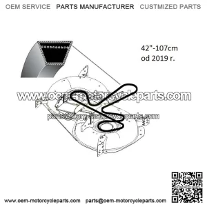 Husqvarna TC342T Blade V-Belt