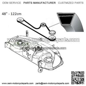 Husqvarna GTH, YTH 48" Blade Drive Belt