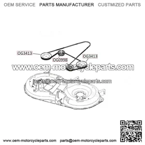 Husqvarna TC242T Blade Drive Belt