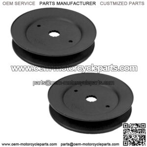 2PK Spindle Pulley For AYP Sears Craftsman Fits Husqvarna 153535 129861 173436 1