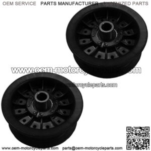 2pk Flat Idler Pulley Fits Cub Cadet fits MTD fits White Fits Toro 756-0981A