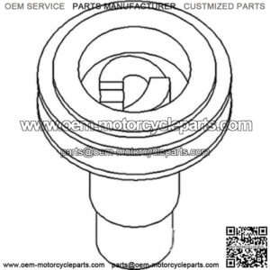 Crankshaft Pulley Fits Cub 251269R3 251269R3-A