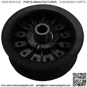 Replacement Flat Idler Pulley for MTD, Fits Cub Cadet 756-04224, 756-0981, 756-0