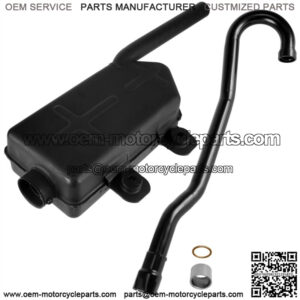 Exhaust Muffler w/ Pipe Gaskets fits Kawasaki Bayou 220 KLF220A 1988 1989 - 2002 (For: Kawasaki)