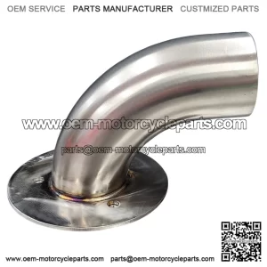 CF-MOTO C-FORCE PERFORMANCE STAINLESS 90?? BEND EXHAUST TIP.   CFMOTO CFORCE