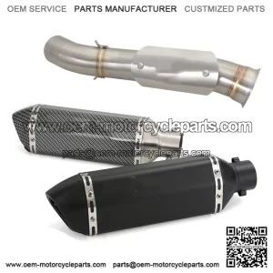 For CF-Moto Ibex 800 T/S 2022-2024 Slip on System Exhaust Mid Tail Pipe Muffler