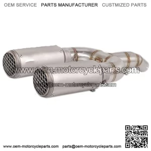 Slip On For CFMOTO Papio 125 XO-1 XO-2 XO Baboon Motorcycle Exhaust 2 Muffler