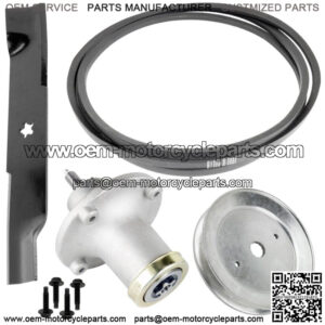 Spindle Blade Belt 48" Deck Kit For Husqvarna EZ4220 EZ4624 539112170 510201101