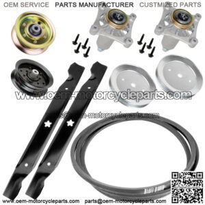42" Deck Spindle Blade Belt Pulley Rebuild Kit for Husqvarna YTS4000 42" Deck