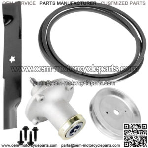 Spindle Belt Blade Pulley Kit for Husqvarna EZ4824 48" Deck 539112170 539103013